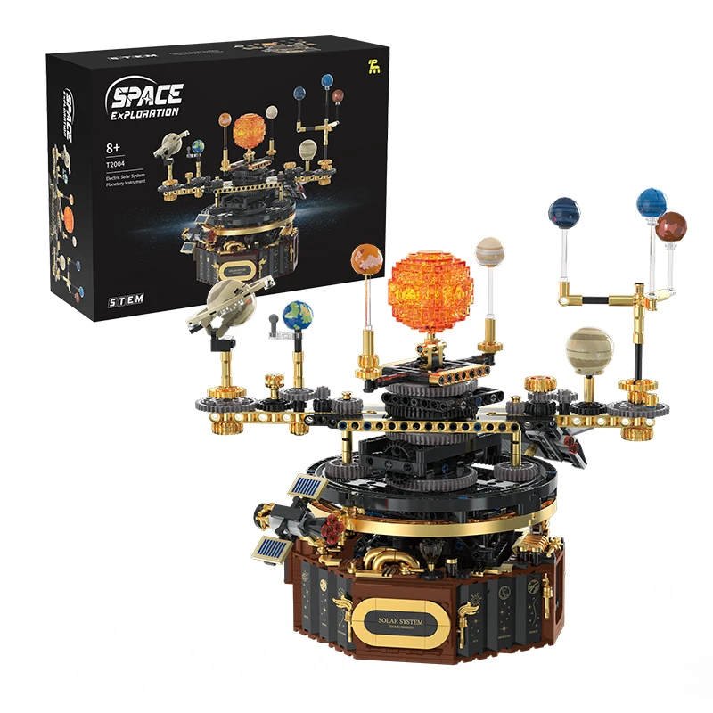 Solar System Model - Blocos de Montar STEM, Kit de