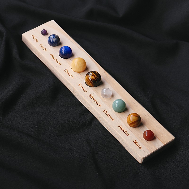 Solar System Model - Sistema Solar Esfera Cristal Planetas, Ornamento