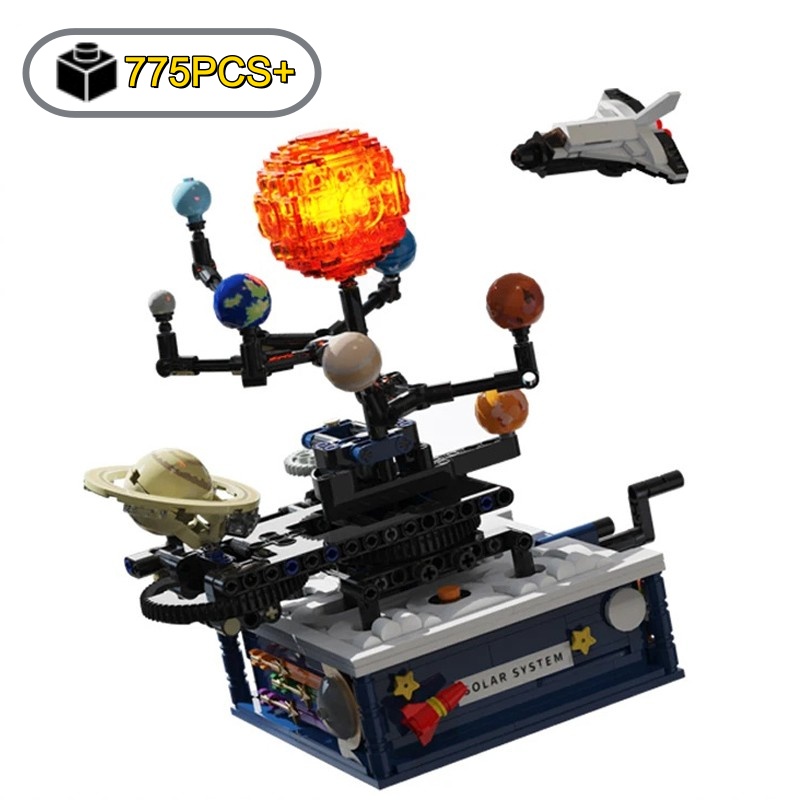 Solar System Model - Funxinee série técnica de exploração espacial,