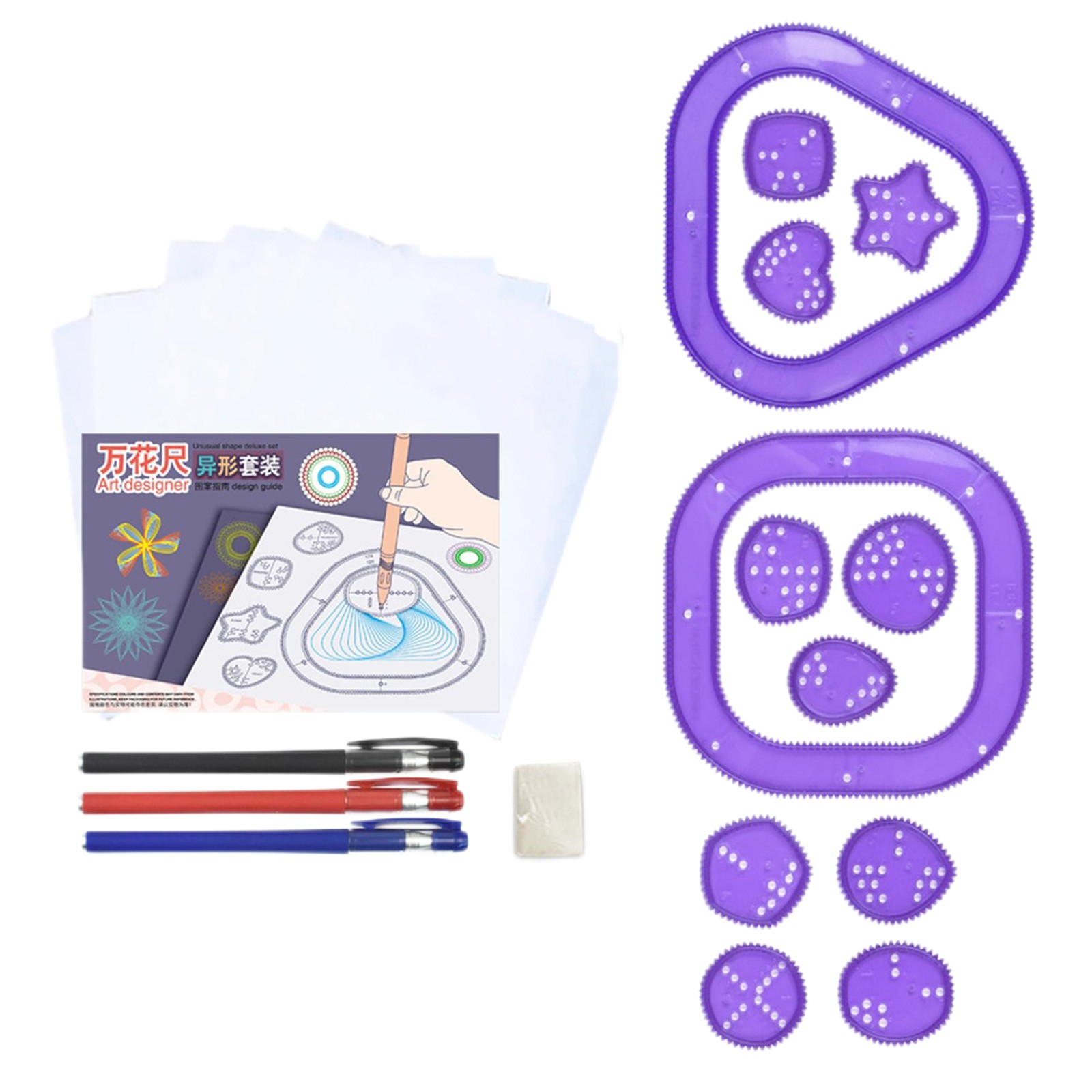 Conjunto de Spirografos Colori - Kids Education Kit avaliação e preço