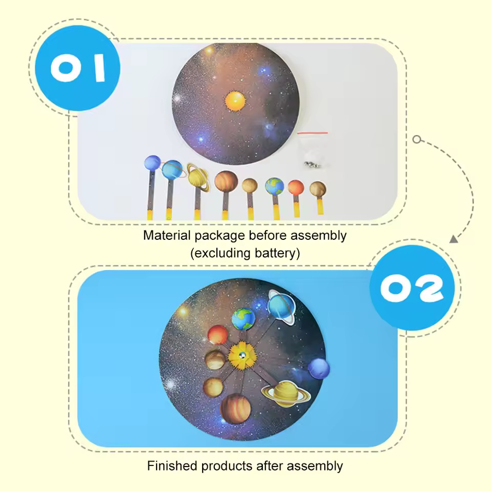 Diy sistema solar planeta mode - Solar System Model avaliação e preço