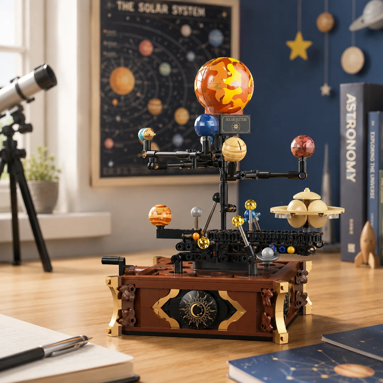 697 peças de Blocos de Montar  - Solar System Model avaliação e preço