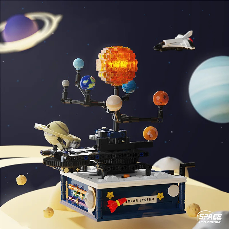 Funxinee série técnica de expl - Solar System Model avaliação e preço