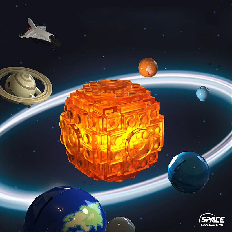 Funxinee série técnica de expl - Solar System Model avaliação e preço
